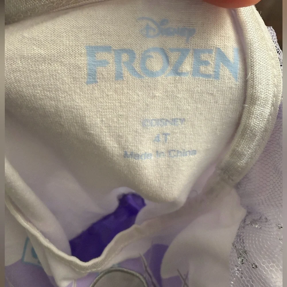 ❄️Disney Frozen Princess Anna Elsa Girls Gown - Picture 6 of 7